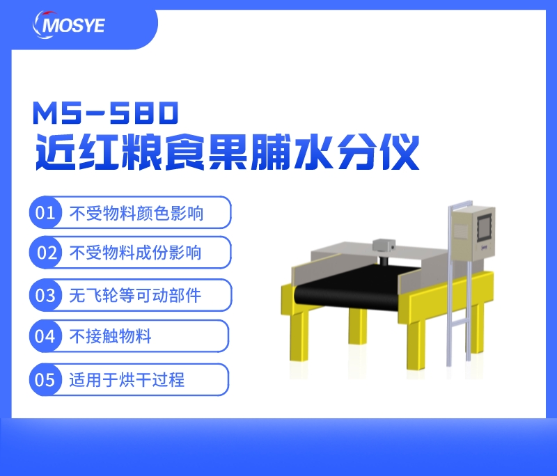 近红粮食果脯水分仪（皮带隧道式烘干）