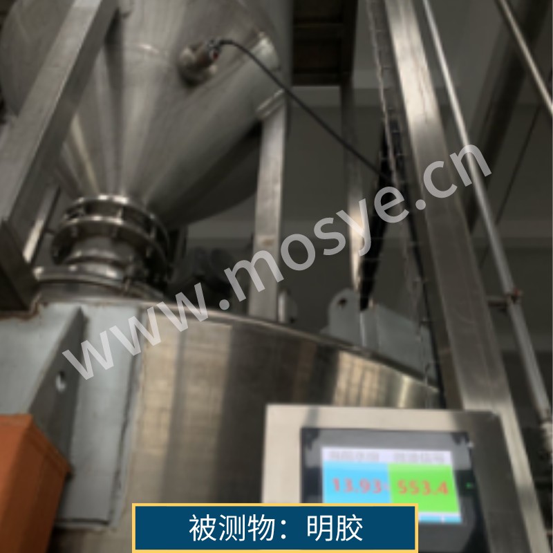 明胶水分测量案例（204微波水分仪）